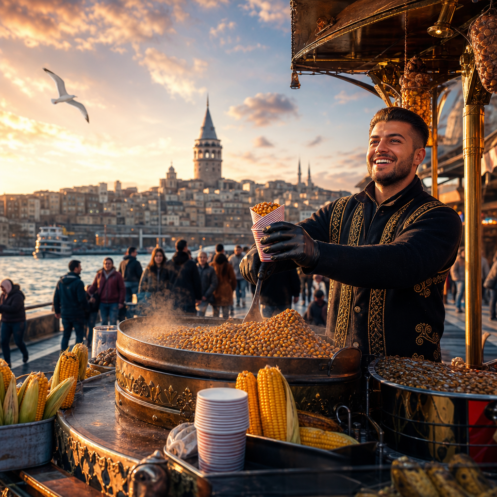 Karaköy'deki Mısır Satıcısı Fenomeni: Etkinlik Turizmi İçin Yeni Bir Mıknatıs