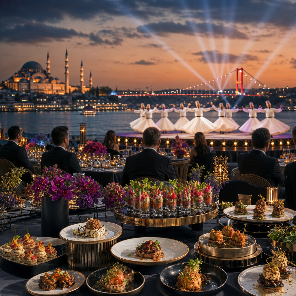 İstanbul'da Kurumsal Etkinliklerde Gastronomi ve Gurme Konseptler